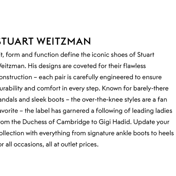 STUART WEITZMAN Leather sandals - Picture 7 of 13